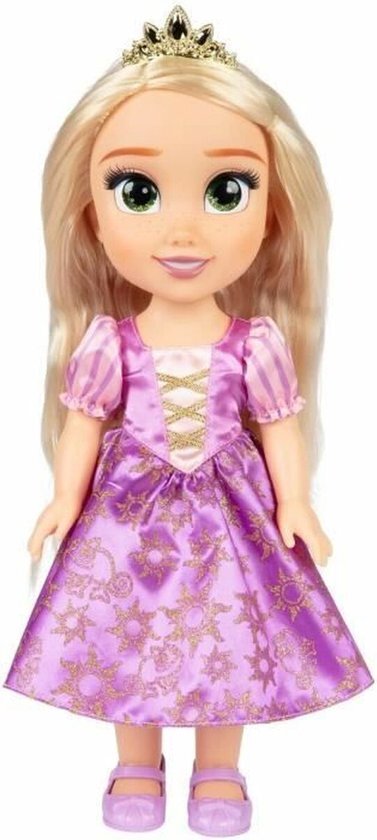 Disney Princess Zingende Rapunzel pop 35 cm, zingt "I See The Light", inclusief accessoires voor meer speelplezier, perfect voor meisjes vanaf 3 jaar