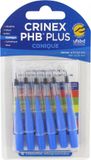 Crinex Phb Plus Conique Plus 1.3 6 Interproximale Borstels Blauw/Zwart