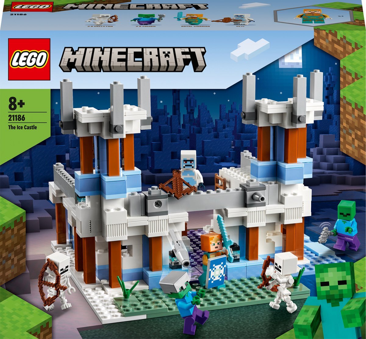 lego Minecraft Het IJskasteel - 21186