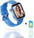 AngelTech Ultra GPS Montre Enfant Avec Carte SIM 4G – Bouton SOS – Montre Connectée Enfants – Whatsapp - Caméra HD et Appel Vidéo – Montre Connectée Enfant – Tracker GPS Enfant – Montre Connectée Enfants - Bleu
