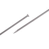 Prym 024817 spelden, 0,60 x 32 mm, zilverkleurig, 250 g, kunststof doos, staal, 32 x 0,6 mm