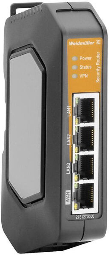 Weidmüller IE-SR-4TX bedrade router