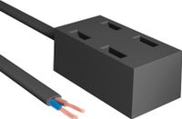 VIDEX adaptateur de rail magnétique 48V, noir
