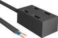 VIDEX adaptateur de rail magnétique 48V, noir