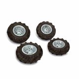 Rolly Toys 409242 - Luchtbanden (4 stuks, voor RollyToys voertuigen, afmetingen: 2 x 325 x 110 / 2x 310 x 95)