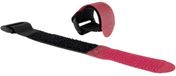 VELCRO® E1010000433002 Klittenband Om te bundelen Haak- en lusdeel (l x b) 360 mm x 25 mm Zwart, Rood 10 stuk(s)