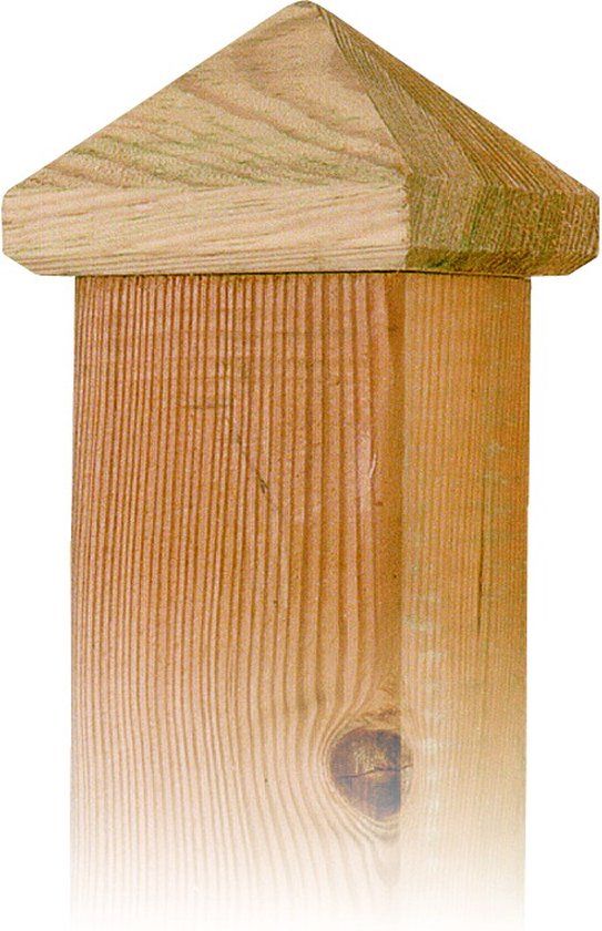 Intergard Paalornament pyramide geïmpregneerd grenen 81mm