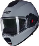 Nolan N120-1 Classico 303 Grijs Glossy Systeemhelm - Maat S