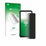 upscreen - protecteur d'écran de confidentialité pour Ulefone RugOne Xever 7 Pro - film protecteur filtre lumière bleue