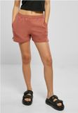 Urban Classics Organic Terry Korte broek - 5XL - Oranje