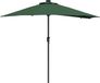 vidaXL Tuinparasol groen 294 x 150 x 223 cm polyester en staal