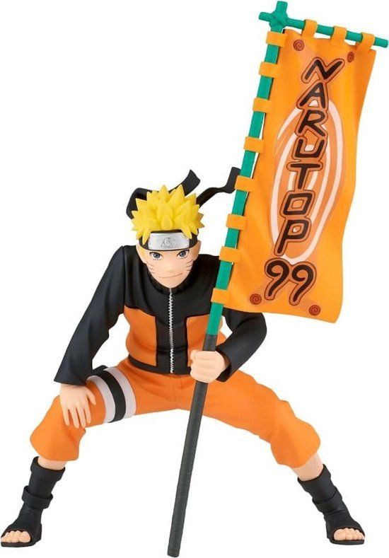 Naruto Banpresto Uzumaki Naruto Speelfiguur PVC Multicolor 11cm