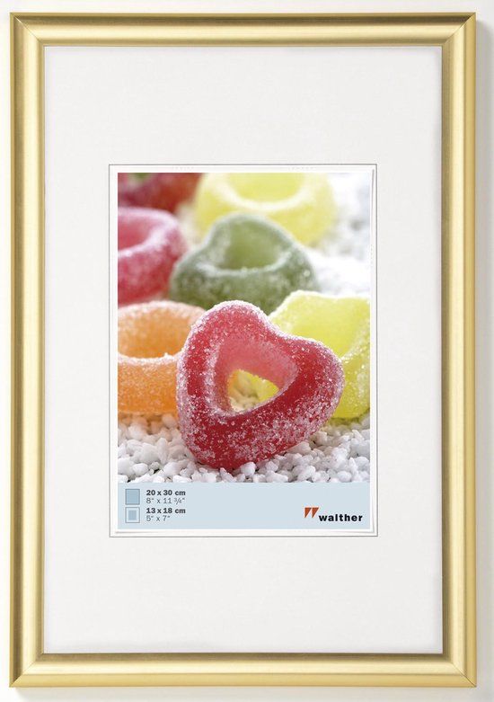 Walther Trendstyle Fotolijst - 50x60 cm - Goud