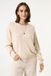 Garcia Femme Pull Uni Marron Manches Longues