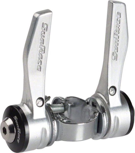 Sunrace Buisshifters SLR30 7-speed - 28.6mm - Aluminum - Silver