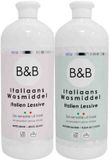 B&B Italiaanse Wasparfum Wasmiddel Witte Musk & Katoen Bloem Pakket