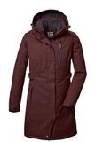 killtec Kow 303 Wmn Prk dames Functionele parka/parka met afritsbare capuchon