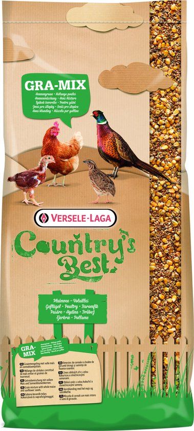 Versele-Laga Country's Best Gra-Mix Hennengraan - Kippenvoer - 20 kg