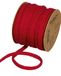 Halbach Veganistische wollen breislang, 8 mm x 15 m, rood