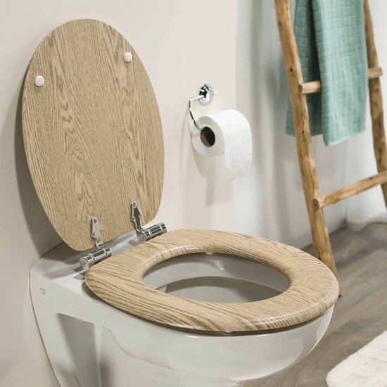 Tiger Toiletzittingen-Hout Steigerhout scs