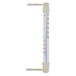 TFA Dostmann Analoge raamthermometer, 14.6007, weerbestendig, comfortabel aflezen van de buitentemperatuur, van kunststof, wit