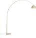 QAZQA Lampe sur pied moderne beige avec pied en marbre - XXL