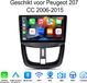 Junsun Android 15 Autoradio Geschikt voor Peugeot 207 CC 2006-2015 - 9-inch Touchscreen - 1GB+32GB - Draadloze CarPlay & Android Auto - Bluetooth 5.0 - GPS - Stuurwielbediening - WiFi - RDS - USB