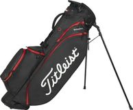 Titleist Players 4 Stadry Standbag Zwart Rood