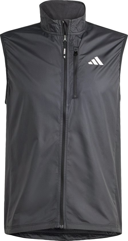 adidas Performance Own the Run Bodywarmer - Heren - Zwart- L