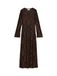 VERO MODA Robe 'VMDakota' marron