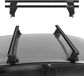 Menabo dakdrager bevestigingsplaat voor Ford Ecosport 2014-2017, ABE-certificering, aluminium, zwart, 2 stuks
