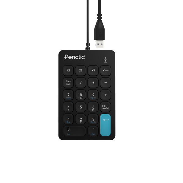 Penclic N3 numeriek toetsenbord zwart