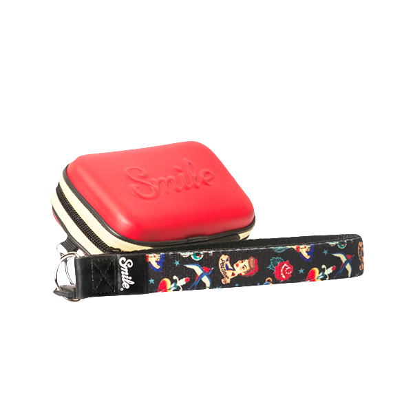 Smile Pin up - Rood - Cameratas en rugzak - Schuim