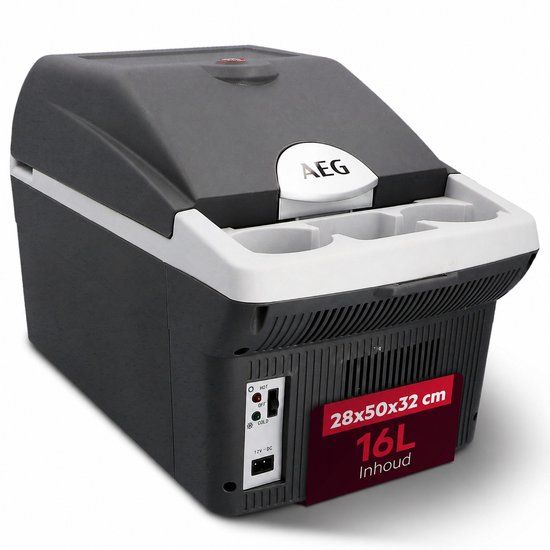 AEG Bordbar BK16 Koelbox en verwarmingsbox Thermo-elektrisch 12 V/DC Grijs 16 l