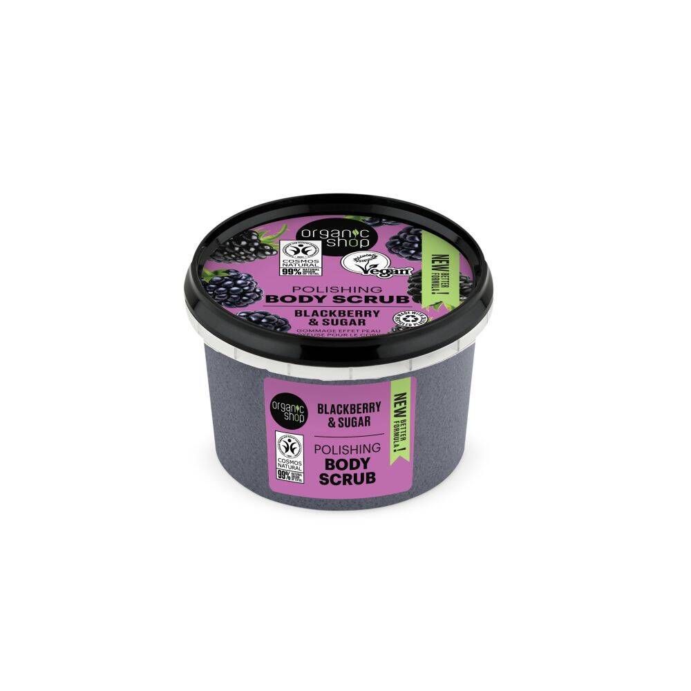 Organic Shop Polishing Body Scrub Blackberry & Sugar