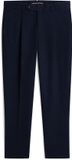 Tommy Hilfiger Heren Slacks Blauw Katoen/Polyester/Viscose 33/30