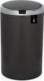 Bol Poubelle à capteur - Poubelle automatique - 30L - Gris foncé