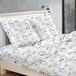 MRUCZEK - Coton/Microfibre Housse de couette - Motif Tournesols - 140x200 cm - Avec fermeture éclair
