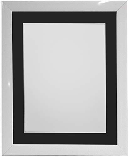 FRAMES BY POST FRAMES DOOR POST Gunmetal Foto Frame Met Ivoor Mount 30 X 40 Cm Beeldgrootte 12 X 10 Inch Kunststof Glas