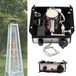 Kit de remplacement pour chauffage au gaz - Chauffe-terrasse à montage latéral - 13 kW - Kit de sécurité avec thermocouple - Module de combustion pour tube en verre