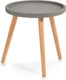 Salontafel Salontafel - salontafel voor woonkamer en keuken, van hout, 40 x 40 cm