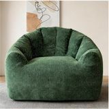 MODFU - Zitzak - Rond Gevormd Ergonomisch - Met Rugleuning - Indoor - Groen
