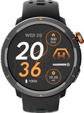 Hammer Smartwatch 2 Lite 1,43 inch AMOLED-display, always-on-displayfunctie, 370 mAh batterij voor maximaal 15 dagen looptijd met één lading, 3 ATM waterdicht, Bluetooth