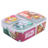 STOR Paw Patrol Broodtrommel Kinderen 3 Vakken 2156ml - BPA Vrij Lunchbox School Kinderdagverblijf Basisschool