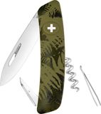 Swiza C01 Silva Zakmes - Kaki (Fern Khaki) - Boxverpakking