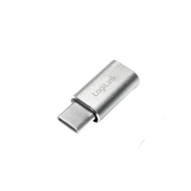 LogiLink AU0041 USB3.1-C/Micro USB2.0 Adapter - Zilver