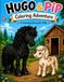 Hugo & Pip's Wonderful Adventure: A Cute Horse and Pony Coloring Story For Kids