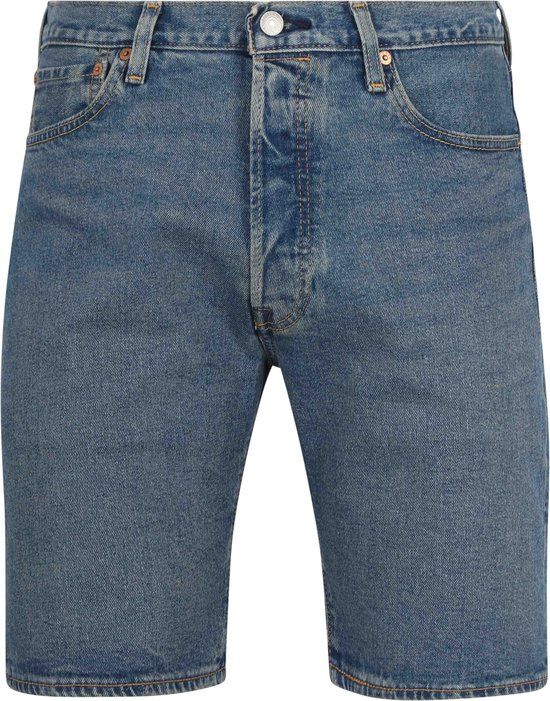 Levi's 501 Denim Short - Heren - Maat 32 - Regular-fit - Blauw