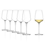 Stölzle Lausitz Witte Wijnglazen Cocoon Set van 6, 485 ml