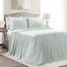 Lush Decor 3-delige sprei set met ruches rok zeezout bed
